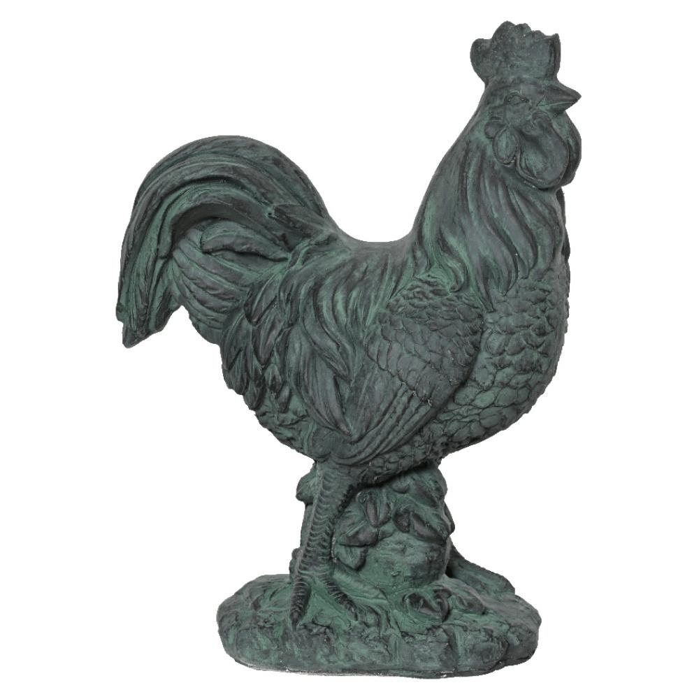Handcrafted Rooster Statue - GARDEN ORNAMENTS INCL SOLAR - Beattys of Loughrea
