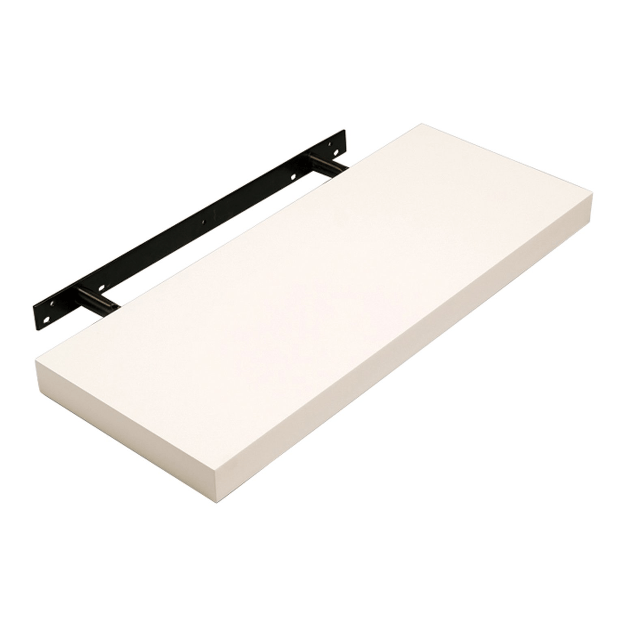Core Hudson Floating Shelf (Cream Gloss) - WOODEN / PLASTIC SHELVES - Beattys of Loughrea