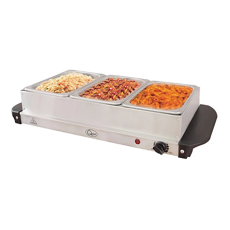 Quest 16520 Compact Buffet Server and Warming Tray - Beattys of Loughrea | www.beattys.ie