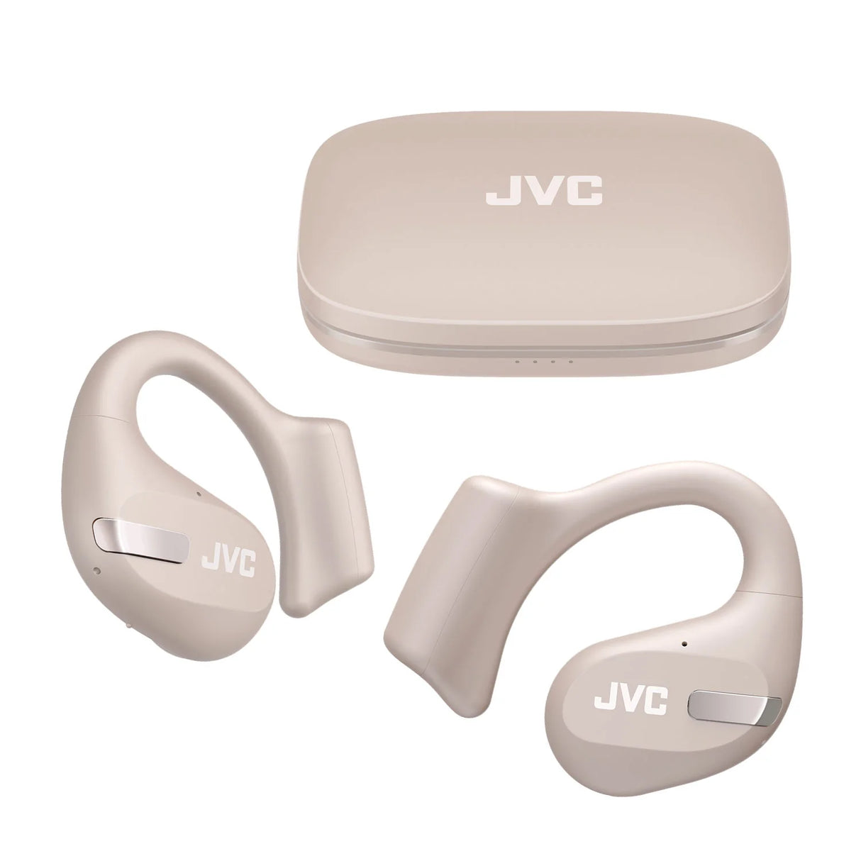 JVC Open-ear wireless Bluetooth earphones in Cream