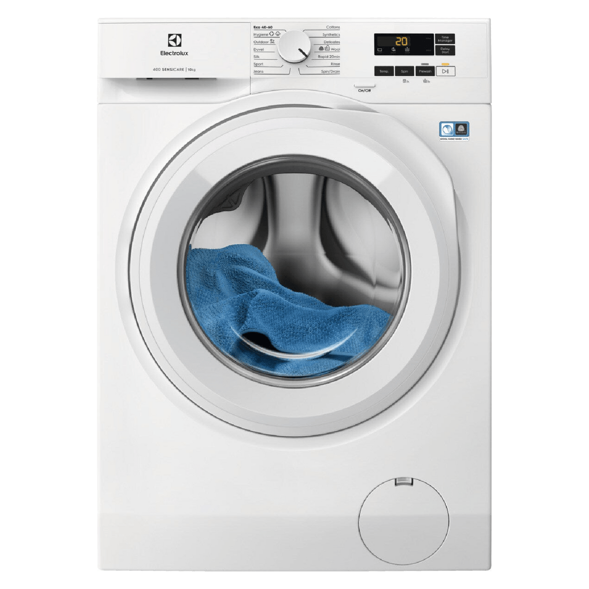 Electrolux 10kg 1400 Spin Washing Machine – White | EFI61141B - WASHING MACHINE WASHER - Beattys of Loughrea