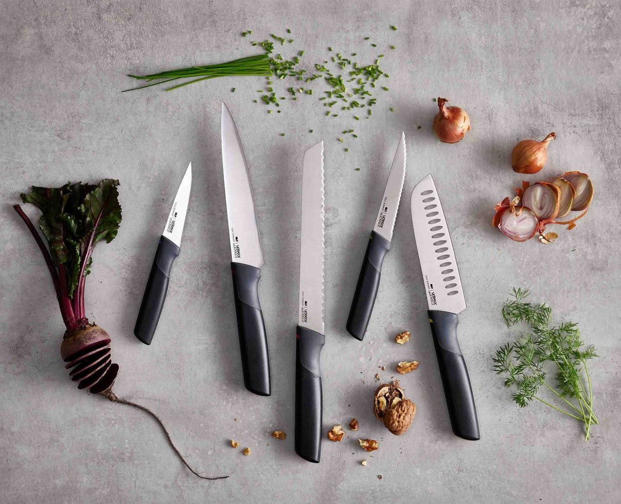 Joseph Joseph Elevate™ Carousel 5 - piece Multicolour Knives Set - KITCHEN HAND TOOLS - Beattys of Loughrea