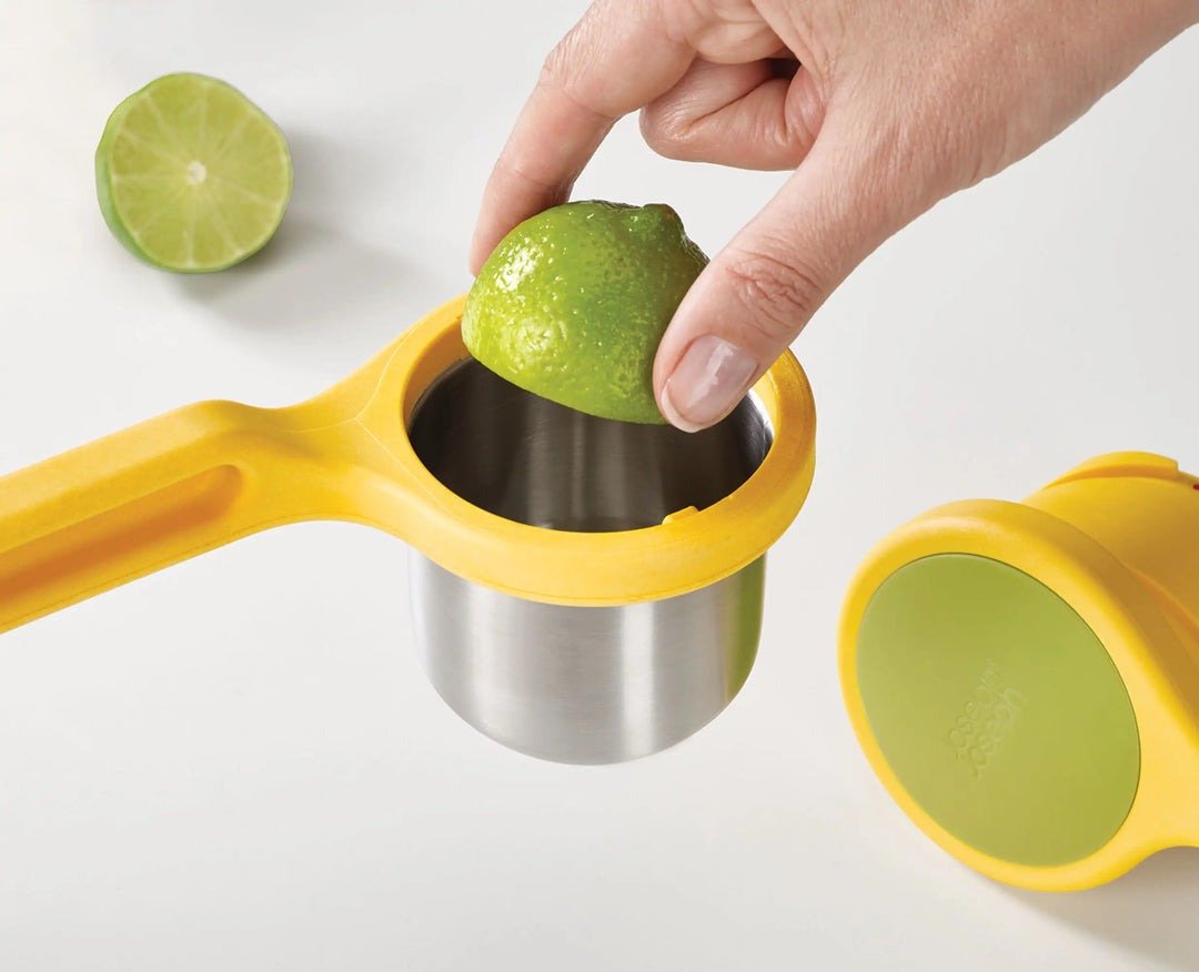 Joseph Joseph Helix Yellow Citrus Juicer - KITCHEN HAND TOOLS - Beattys of Loughrea