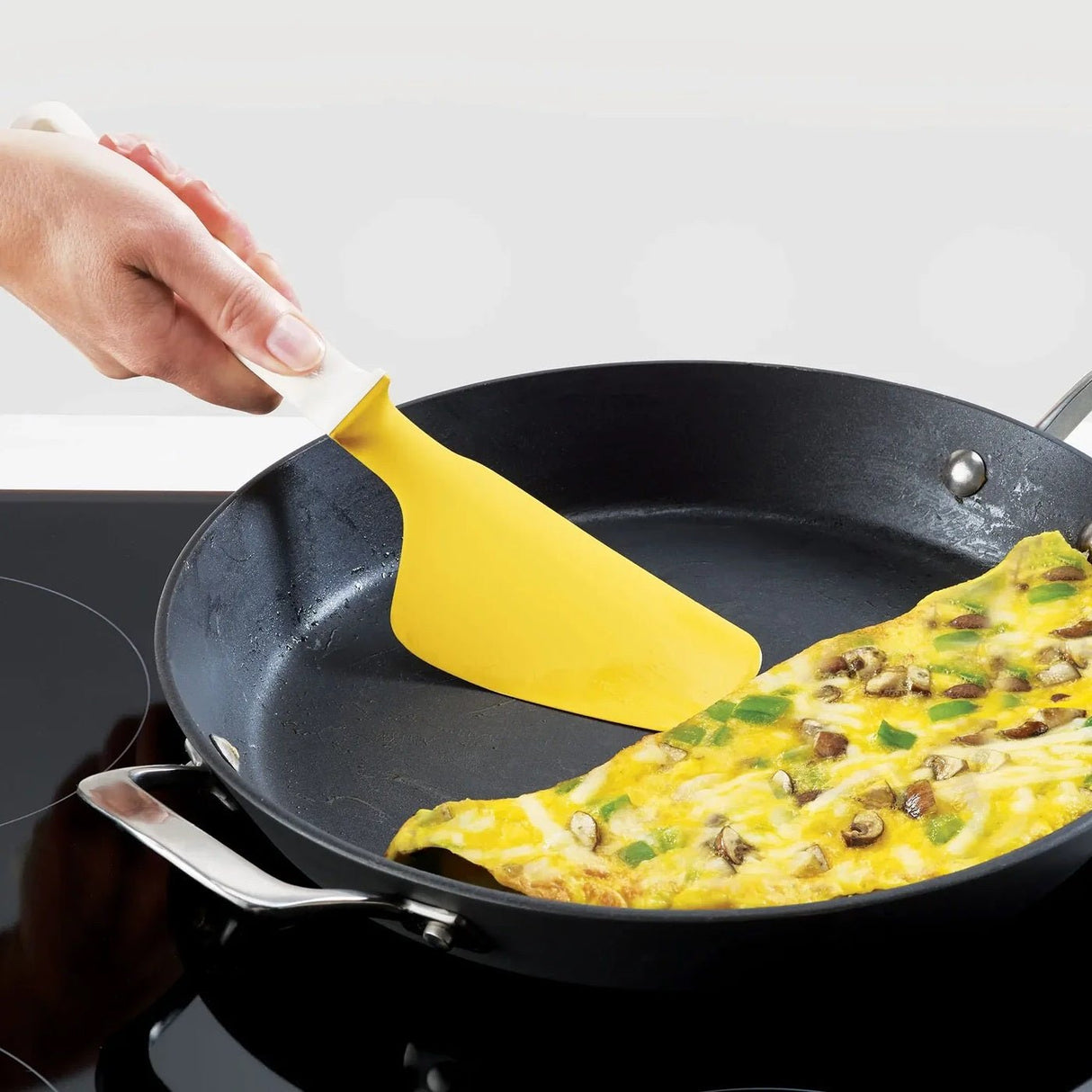 Joseph Joseph Elevate™ Yellow Egg Spatula - KITCHEN HAND TOOLS - Beattys of Loughrea
