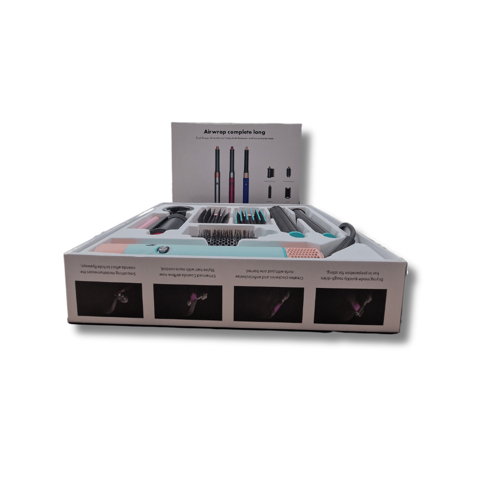 Conada Airwrap Complete Long 1300W 7 - in - 1 Mains Multi Hair Styler – XF - 08XF - HAIR DRYER - Beattys of Loughrea