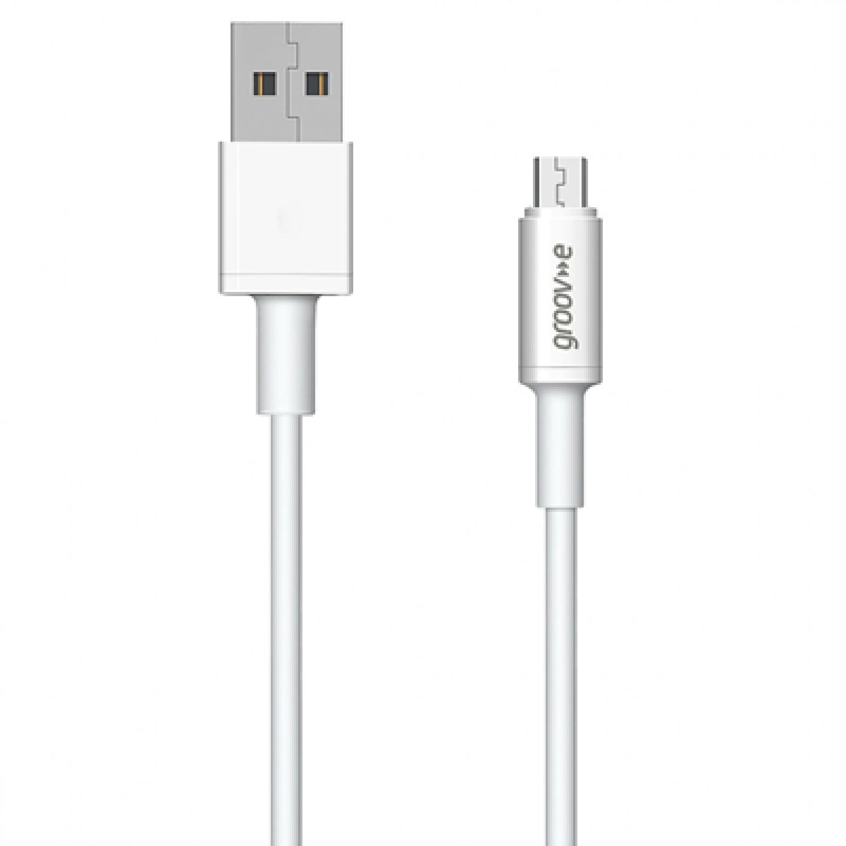 Groov-e Micro USB to USB-A Charging Cable 1m - White