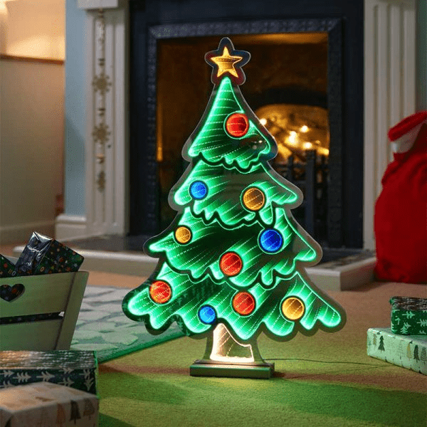 Bauble InfiniTree 60cm, Low Voltage Infinity - XMAS ROOM DECORATION LARGE AND LIGHT UP - Beattys of Loughrea