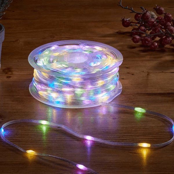 TwoTone String Lights - 500 LEDs - Warm/Multi, Low Voltage