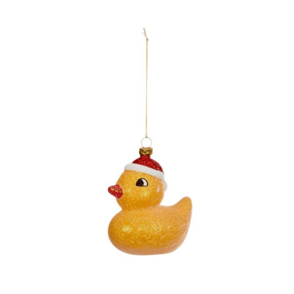 Duck Christmas Decoration Pendant 9cm - XMAS HANGING DECOS - Beattys of Loughrea