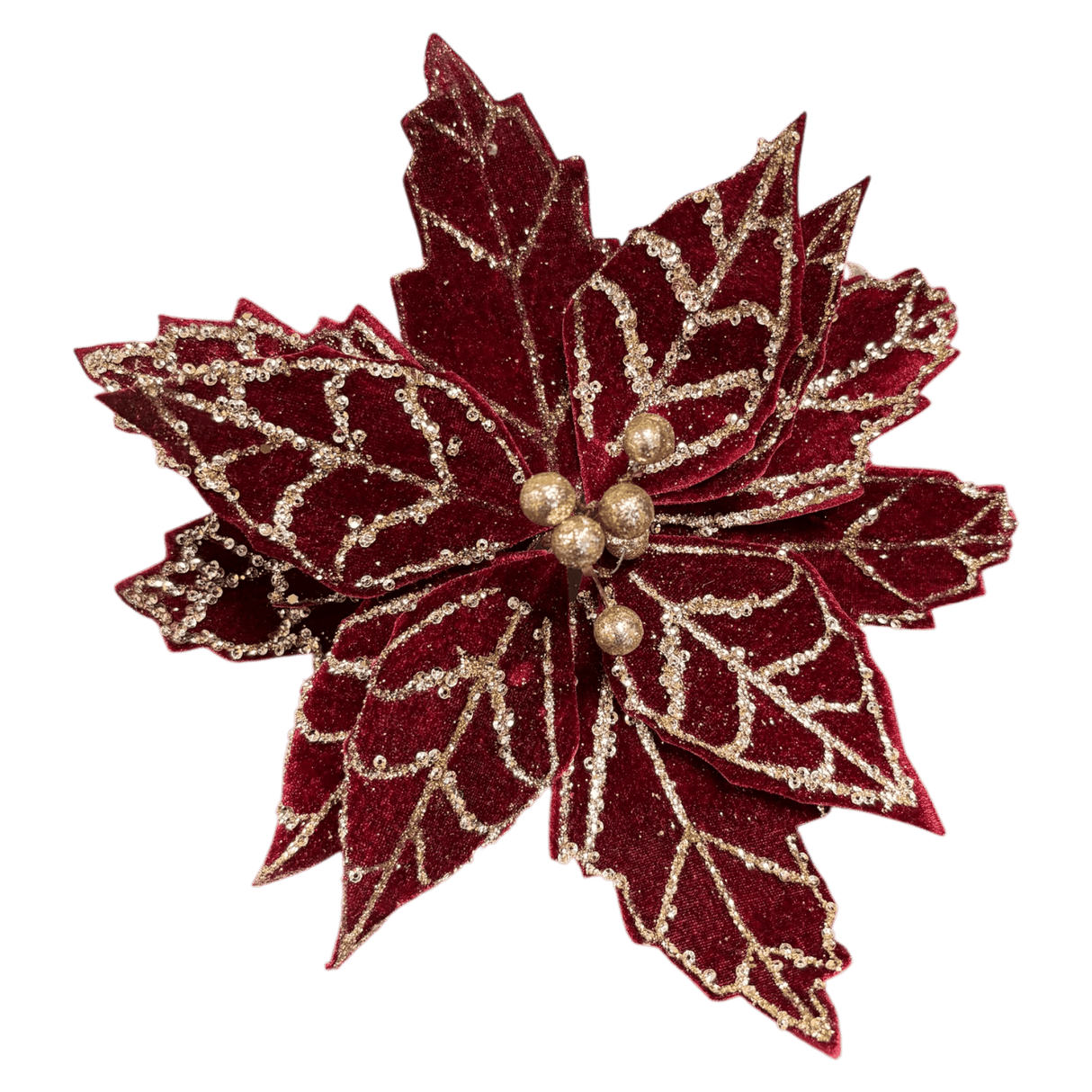 Brilliant Burgundies Clip - Style 4 - XMAS PICKS - Beattys of Loughrea