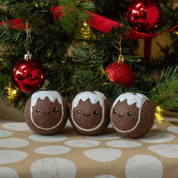 6.5cm PudPooch Tennis Balls, 3pk - PET TOYS BOOKS - Beattys of Loughrea