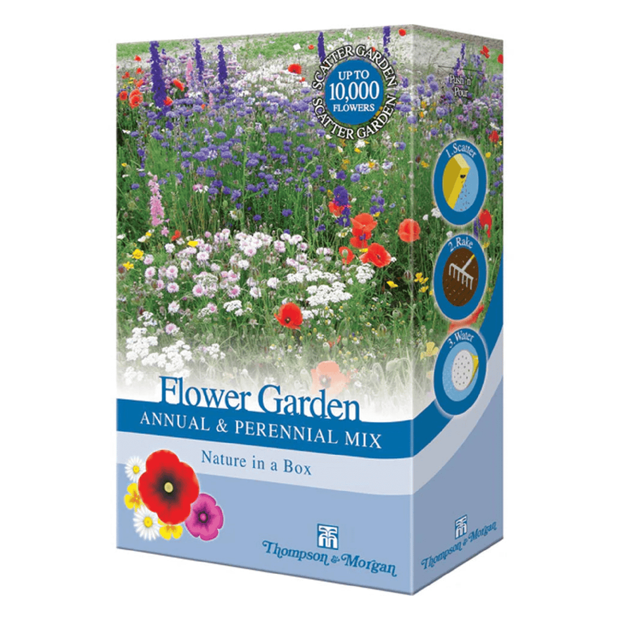 Thompson & Morgan Flower Garden Annuals & Perennials Flower Mix 200g - SEED VEG & FLOWER - Beattys of Loughrea