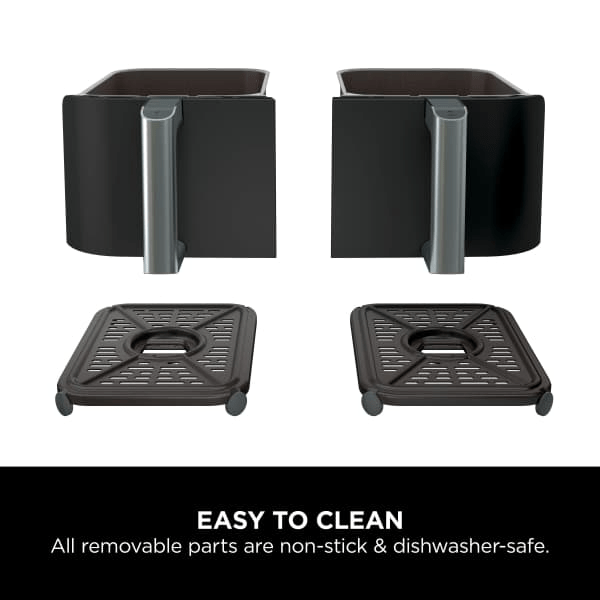 Ninja Foodi 4 - in - 1 Dual Zone Air Fryer 7.6L AF200UK - AIR FRYER / DEEP FAT FRYERS - Beattys of Loughrea