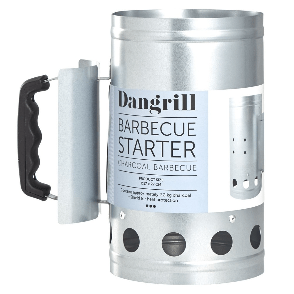 Dangrill Charcoal Barbecue Starter 27cm - BBQ FUEL BBQ TOOLS, ACCESSORIES , TENT PEGS - Beattys of Loughrea