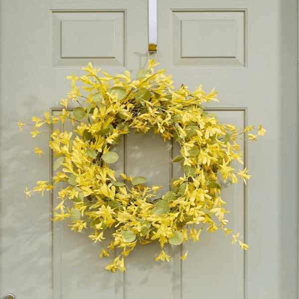 Sunshine Whirl Wreath 45cm - FLOWERS - PAPER/PLASTIC - Beattys of Loughrea