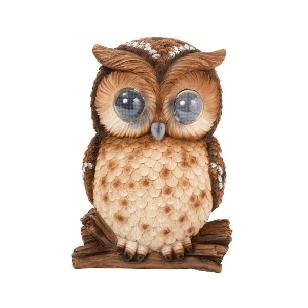 Blinkin' Owl Garden Ornament - GARDEN ORNAMENTS INCL SOLAR - Beattys of Loughrea