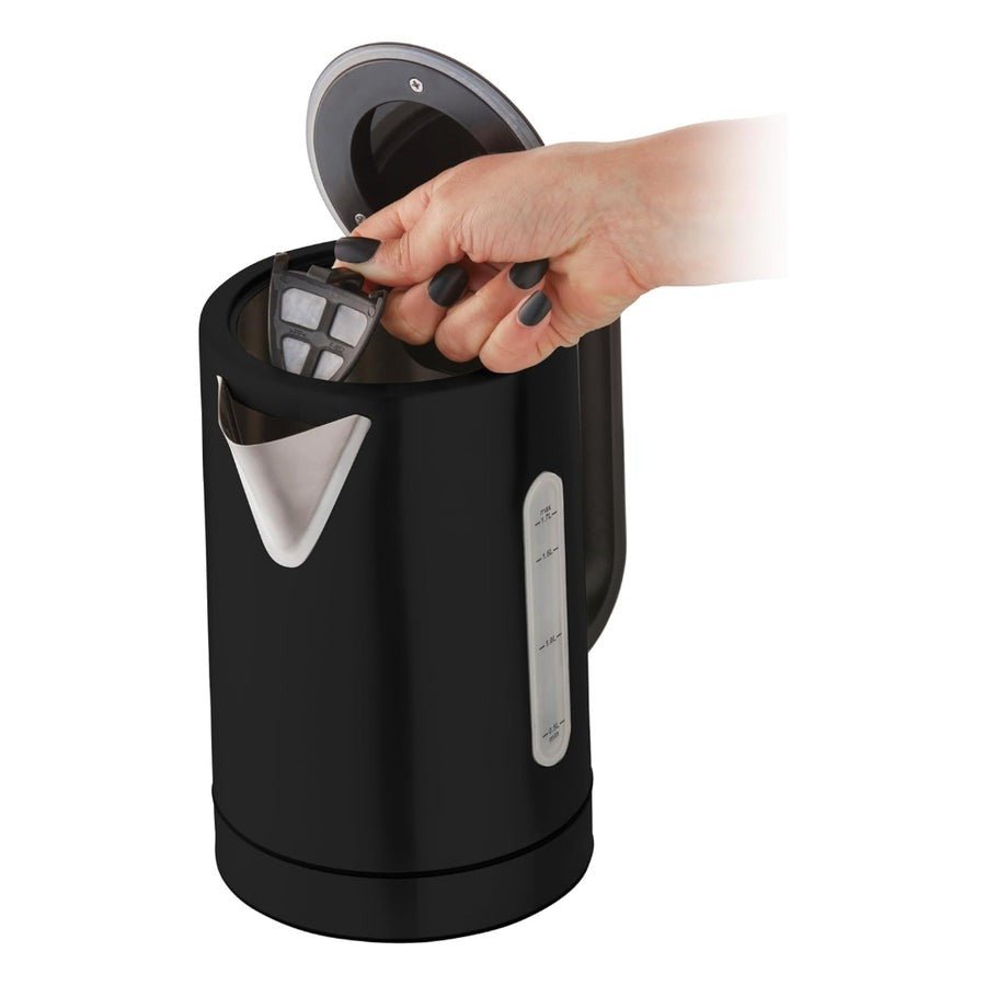 Russell Hobbs Addison Kettle 1.7 Litre – Black | 27730 - KETTLES - Beattys of Loughrea