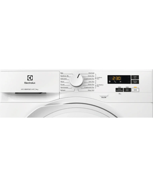 Electrolux 600 GentleCare 8kg Heat Pump Tumble Dryer | White - TUMBLE DRYERS - Beattys of Loughrea