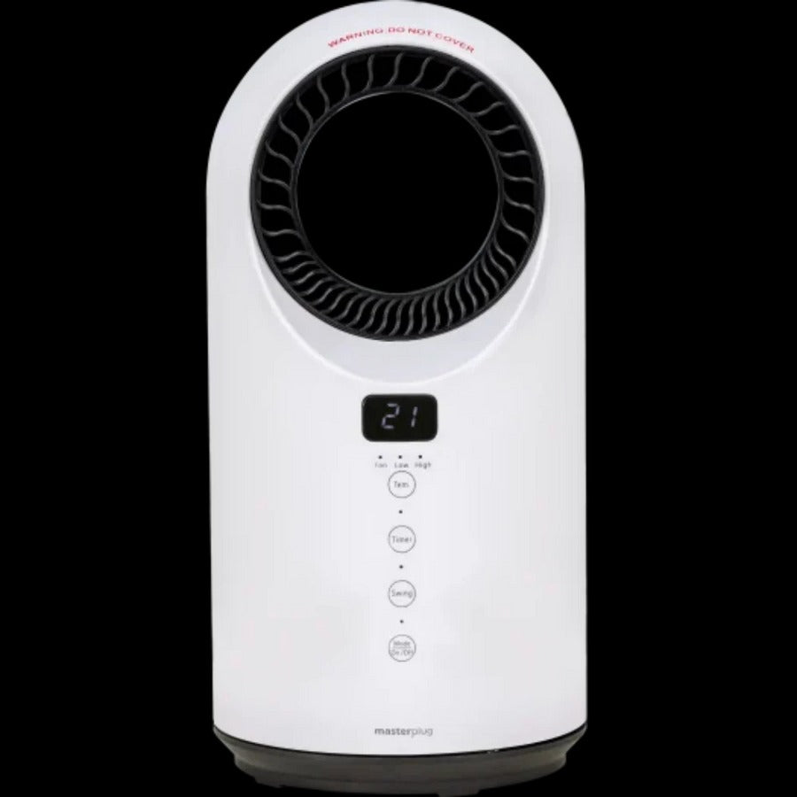 Masterplug Breeze Smartenergy Bladeless Heating and Cooling Fan - White | 301501 - FAN HEATERS - Beattys of Loughrea