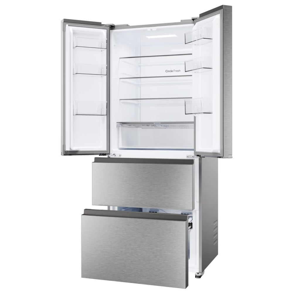 Hoover H - Fridge 700 Maxi French Door Fridge Freezer | 176cm (H) | Stainless Steel - FRIDGE OR FR/FREEZER LGE 300L+, USA - Beattys of Loughrea