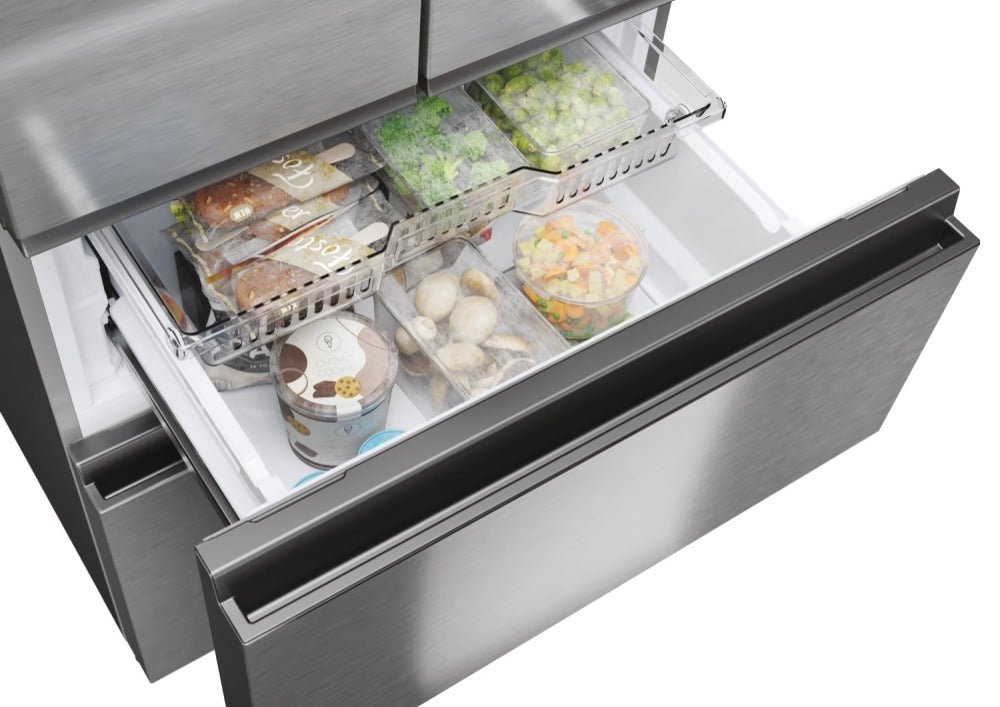 Hoover H - Fridge 700 Maxi French Door Fridge Freezer | 176cm (H) | Stainless Steel - FRIDGE OR FR/FREEZER LGE 300L+, USA - Beattys of Loughrea