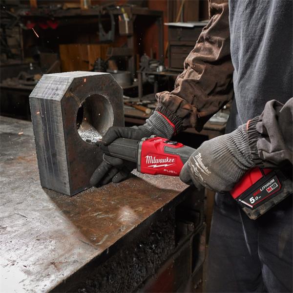 MILWAUKEE M18FDGRB - 0 18V M18 FUELª Braking Die Grinder with Slide Switch, Bare Unit - CORDLESS TOOLS - Beattys of Loughrea