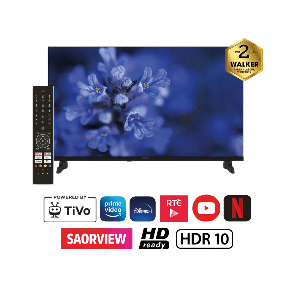 Walker 32″ Full HD Smart TV (WPSBF32252HD) - TV 29" (73CM +) - Beattys of Loughrea