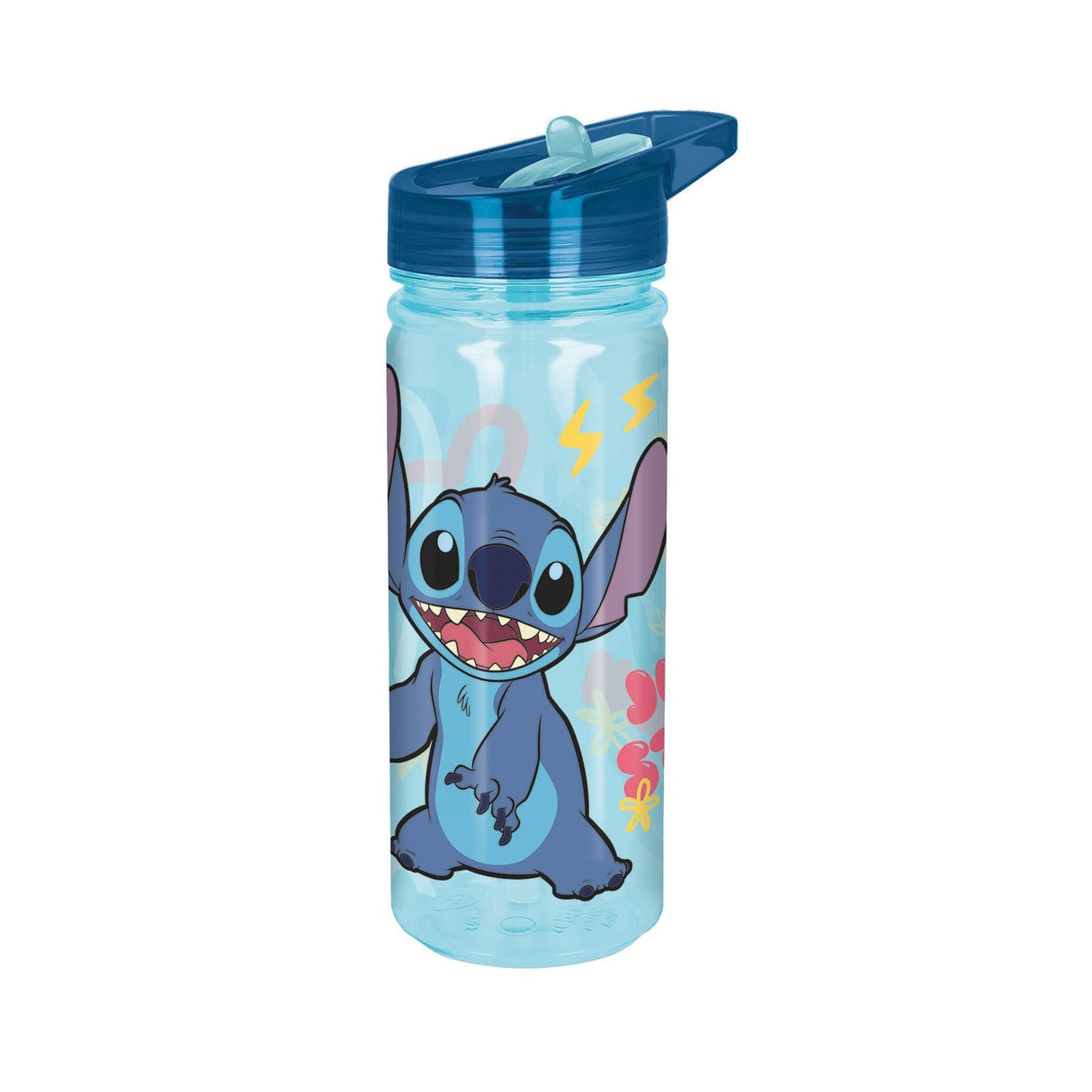 Stitch Licensed Water Bottle 580ml - PLASTICS - STORAGE LUNCH BOX BEAKER - Beattys of Loughrea