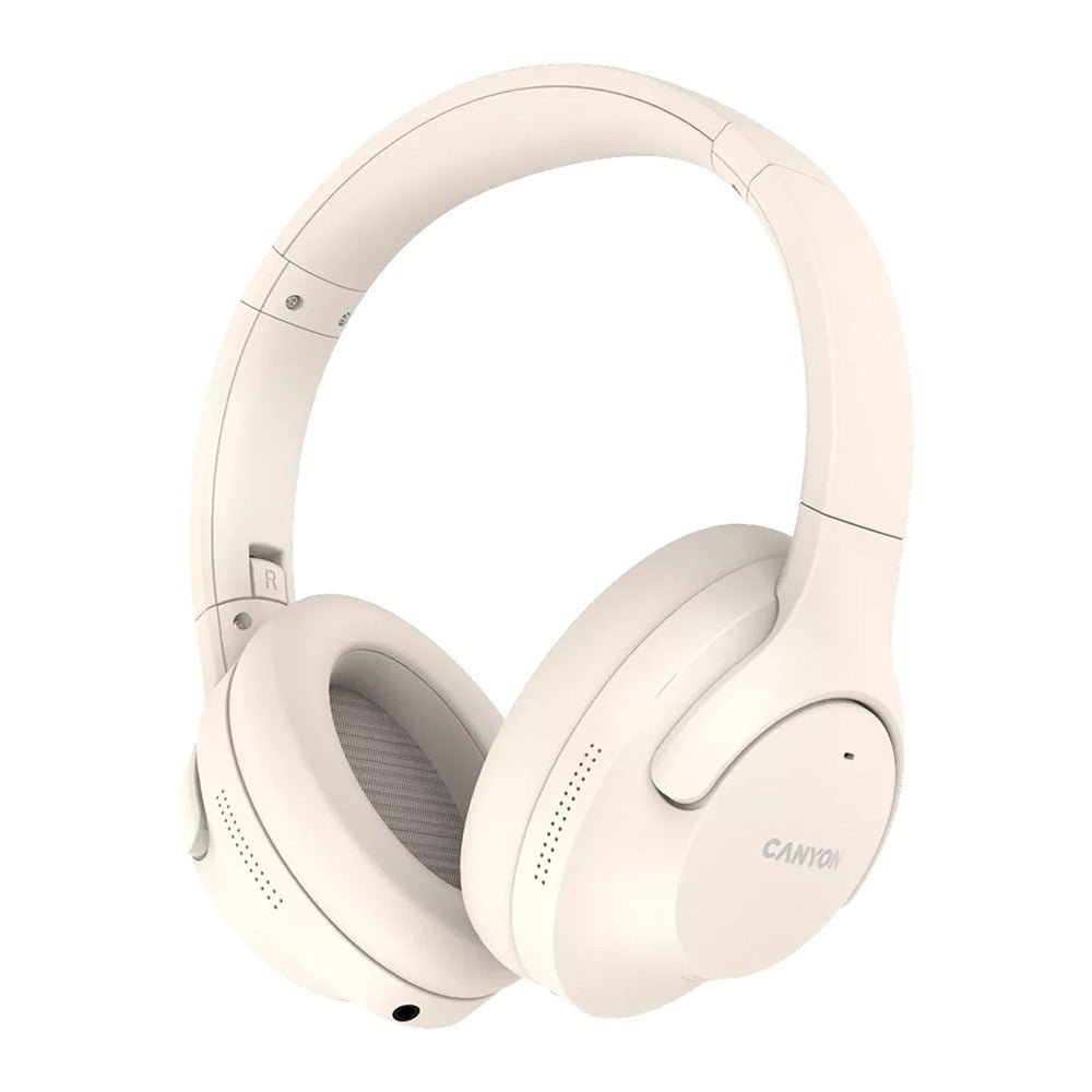 Canyon Headset Onriff 10 Anc Beige - HEADPHONES / EARPHONES/ MICROPHONE - Beattys of Loughrea