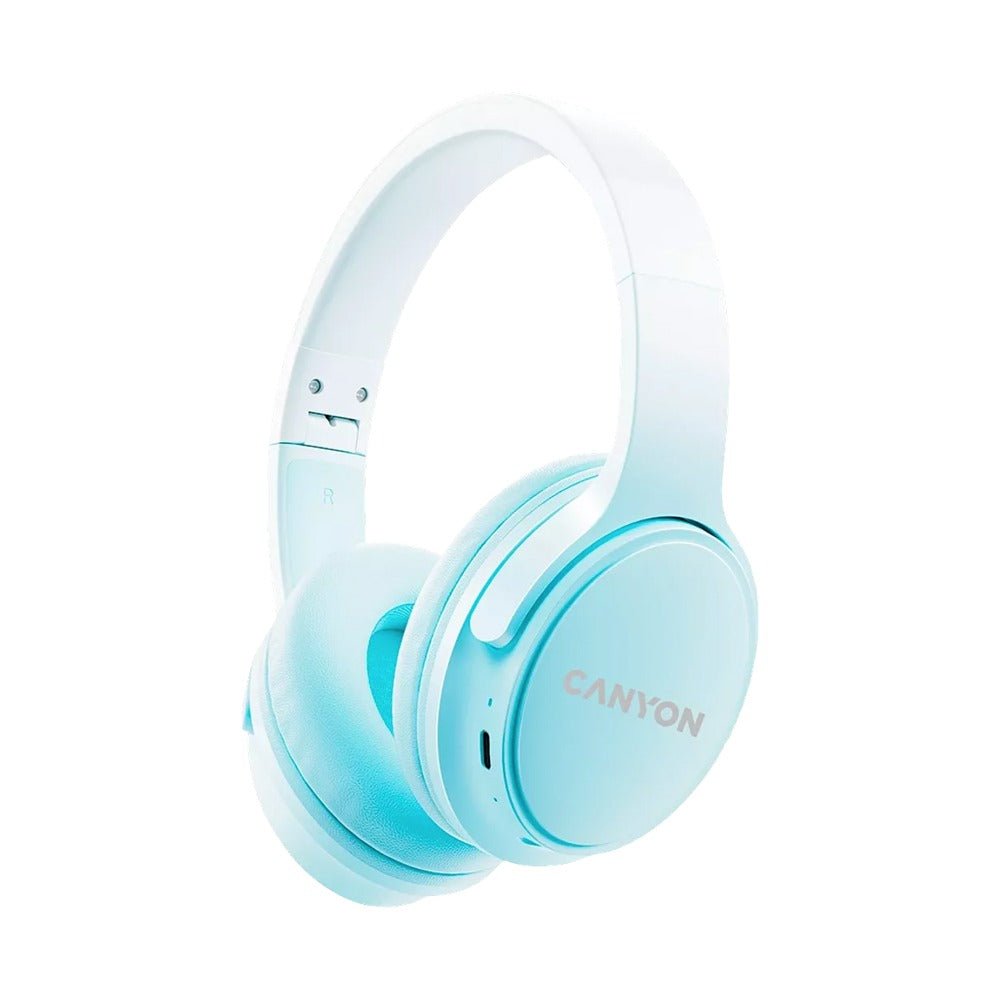 Canyon Headset Onriff 4 Blue - HEADPHONES / EARPHONES/ MICROPHONE - Beattys of Loughrea