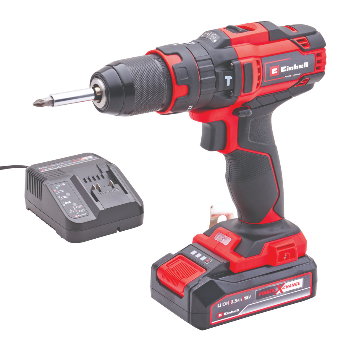 Einhell 18V Combi Drill With a 2.5Ah Li - ion Battery - DRILLS - Beattys of Loughrea