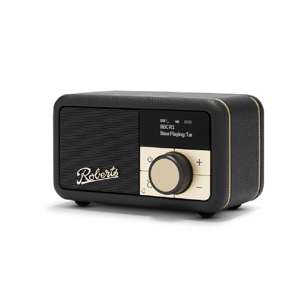 Roberts, REV - PETITE2BK, Bluetooth Speaker FM Radio, Black - DAB DIGITAL RADIO - Beattys of Loughrea