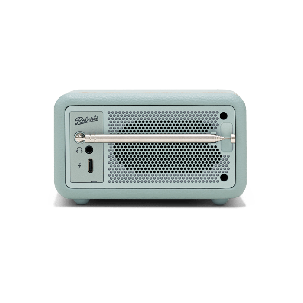 Roberts, REV - PETITE2DE, Bluetooth Speaker FM Radio, Duck Egg Blue - DAB DIGITAL RADIO - Beattys of Loughrea