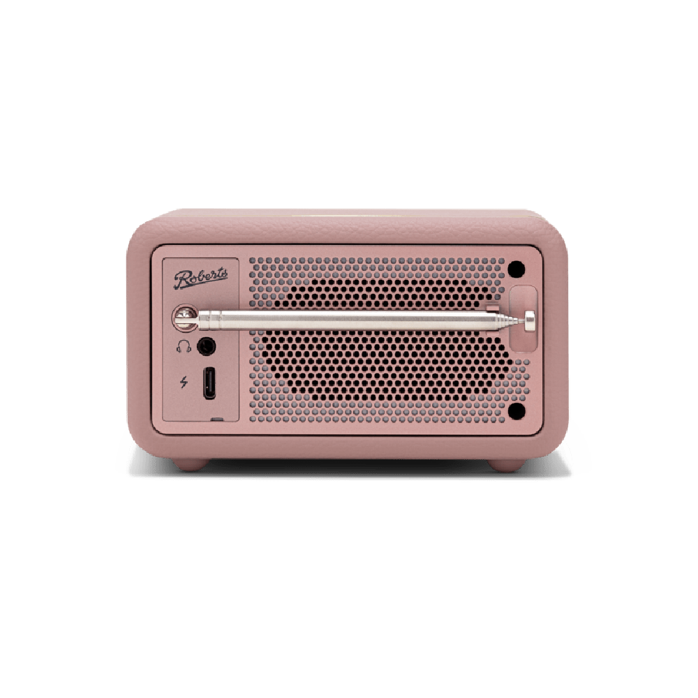 Roberts, REV - PETITE2DP, Bluetooth Speaker FM Radio, Dusky Pink - DAB DIGITAL RADIO - Beattys of Loughrea