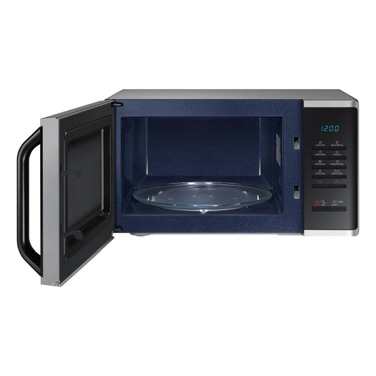 Samsung 23L 800W Solo Microwave | Silver - MICROWAVES - Beattys of Loughrea