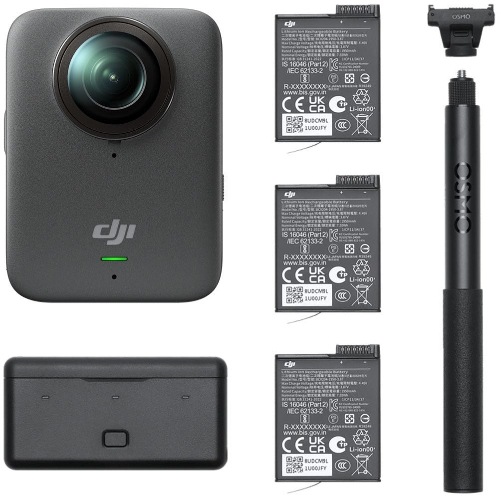 DJI Osmo 360 Adventure Combo - DIGITAL CAMERA - Beattys of Loughrea