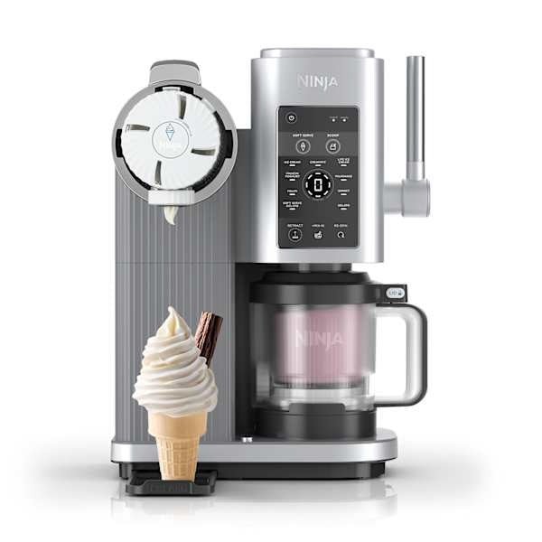 Ninja Swirl by CREAMi 13 - in - 1 Soft Serve & Ice Cream Maker NC701UK - SMOOTHIE ICECREAM YOG POPCORN CHOC - Beattys of Loughrea