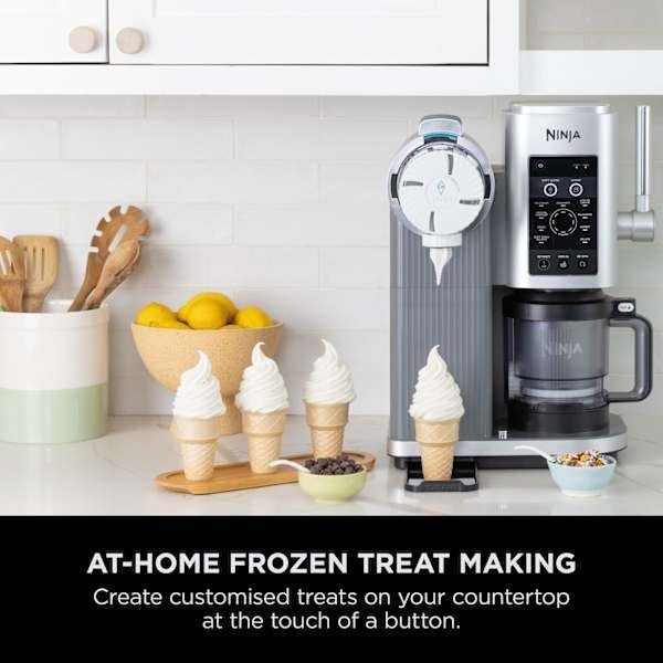 Ninja Swirl by CREAMi 13 - in - 1 Soft Serve & Ice Cream Maker NC701UK - SMOOTHIE ICECREAM YOG POPCORN CHOC - Beattys of Loughrea