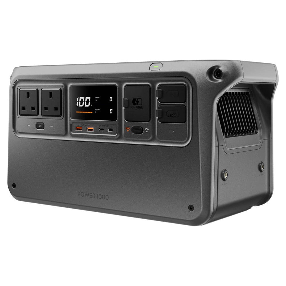DJI Power 1000 Portable Power Station – Black | CP.DY.00000055.02 - POWER STATION / SOLAR PANEL - Beattys of Loughrea