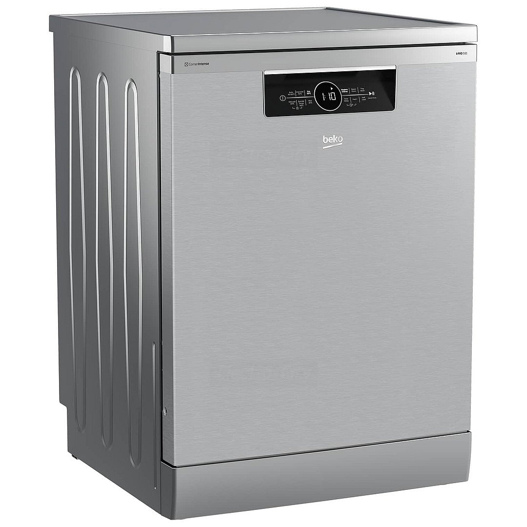 Beko 16 Place Freestanding 60cm Dishwasher - Stainless Steel | BDFN36640CX - DISHWASHERS - Beattys of Loughrea