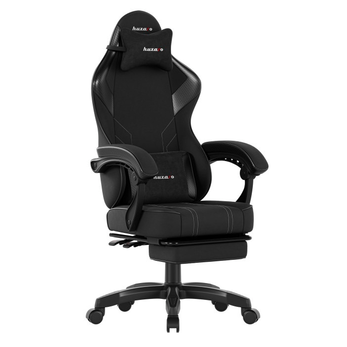 Huzaro Force 3.7 Carbon Black Gaming Chair - GAMING & LAPTOP CHAIR / DESK - Beattys of Loughrea