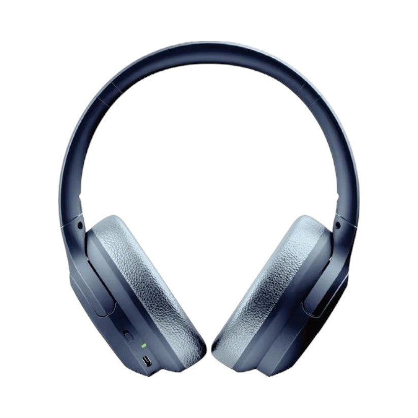 Groov-e Rhythm Bluetooth Over-Ear Headphones with ANC - Blue - HEADPHONES / EARPHONES/ MICROPHONE - Beattys of Loughrea