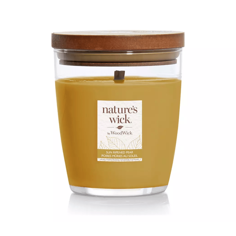 Nature’s Wick by WoodWick 284g Candle – Sun Ripened Pear - CANDLES - Beattys of Loughrea