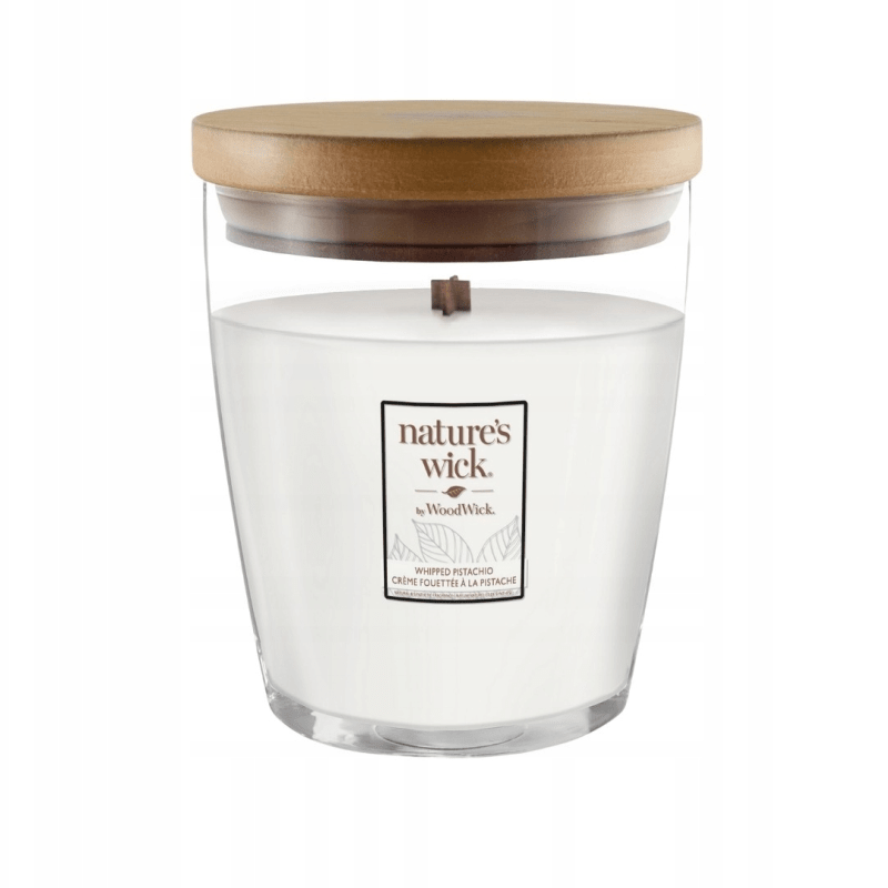 Nature’s Wick by WoodWick 284g Candle – Whipped Pistachio - CANDLES - Beattys of Loughrea