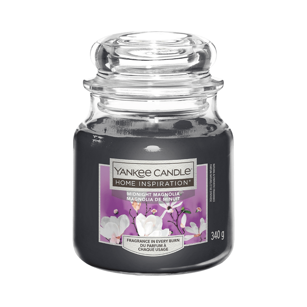 Yankee Candle Home Inspiration Medium Jar Candle – Midnight Magnolia - Beattys of Loughrea | www.beattys.ie