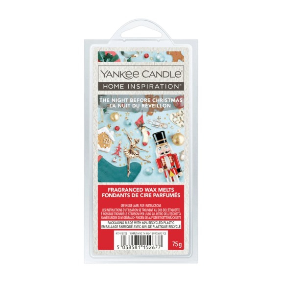Yankee Candle Home Inspiration Wax Melts – The Night Before Christmas - Beattys of Loughrea | www.beattys.ie