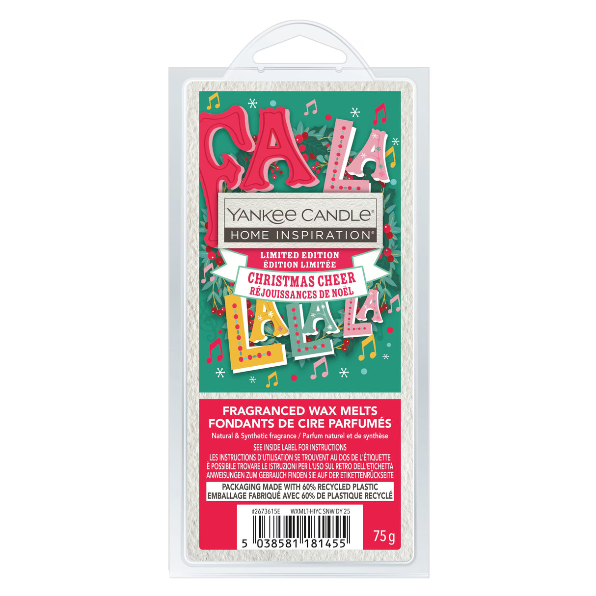 Yankee Candle Home Inspiration Wax Melts – Christmas Cheer