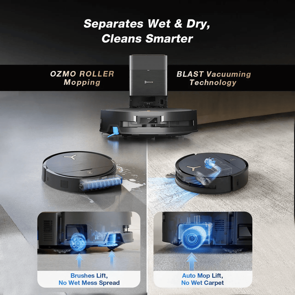 ECOVACS DEEBOT X9 PRO OMNI Robot Vacuum & Mop – Dual-Powered Flagship Cleaner - Beattys of Loughrea | www.beattys.ie