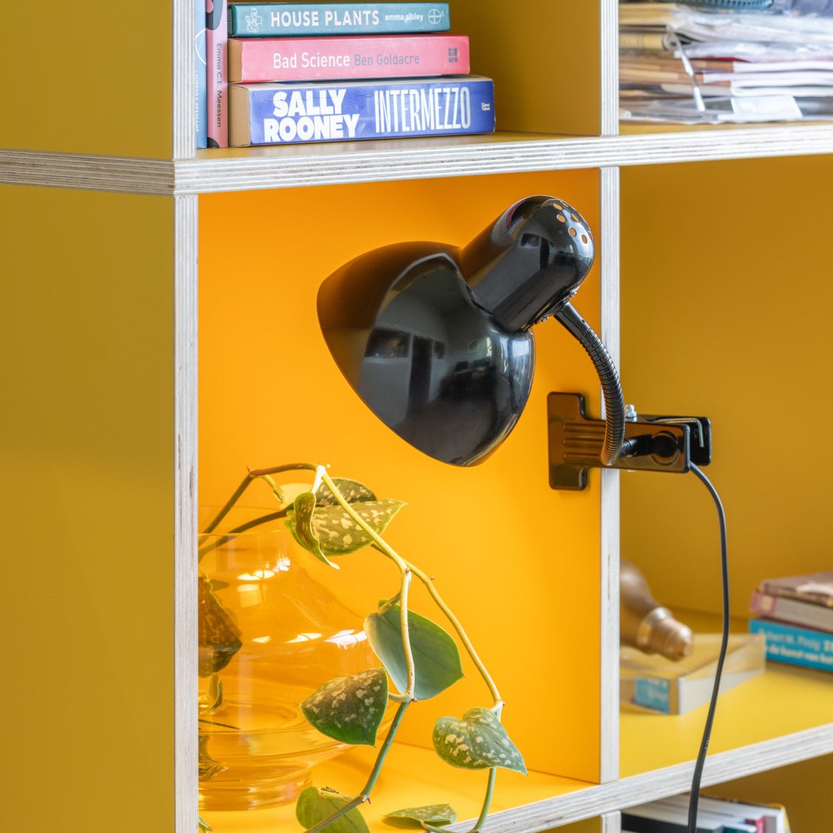 Clip On Lamp New Retro – Black - DESK/READING LAMPS - Beattys of Loughrea