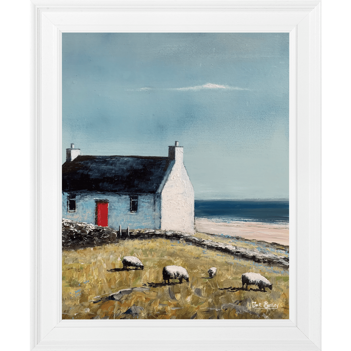 The Red Door HF Framed Picture - GW114 - Beattys of Loughrea | www.beattys.ie